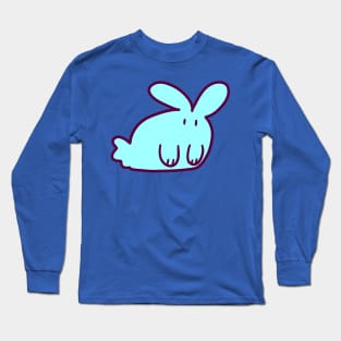 Blue Bunny Long Sleeve T-Shirt